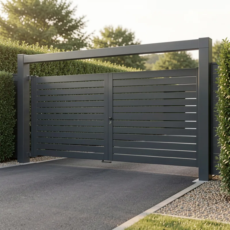 Portail autoportant : principe, dimensions et motorisation